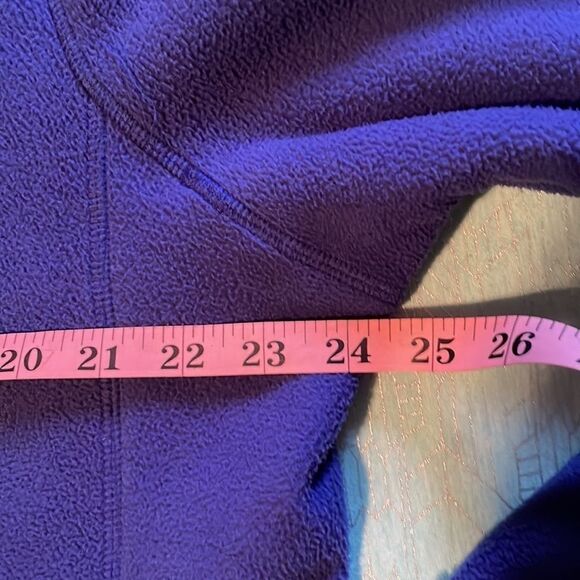 Jane Ashley 1X Indigo blue cozy zip-front jacket Soft & cozy, 27” long, 24.5 pit - Picture 14 of 14